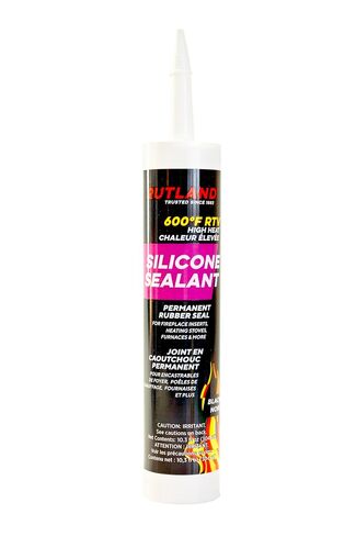 Rutland Products, Black, 10 Fl Oz 600F RTV High Heat Silicone, No Size in Kuwait