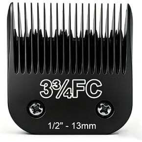 Size 3 3/4FC 13MM Dog Grooming Clipper Blades with Andis/Oster A5/Wahl KM10 in Kuwait