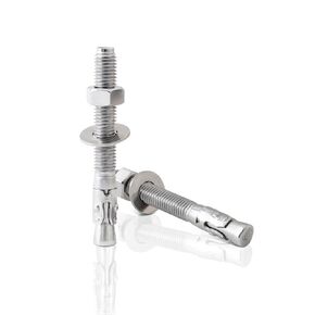 LIONMAX Stainless Steel Concrete Anchor Bolts 1/2" x 3-3/4 Inch, 12-Pack Wedge Anchors for Concrete Cement Wall Base Bracket, Rust and Corrosion Resistant in Saudi Arabia