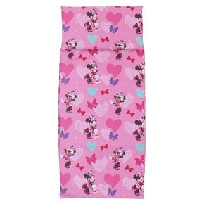 Everything Kids Disney Minnie Mouse Preschool Nap Mat Sheet, Pink in Kuwait