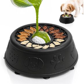 Dog Lick Bowl, Rolled Ball-in Slow Feeder Enrichment Puzzle Toy in Kuwait