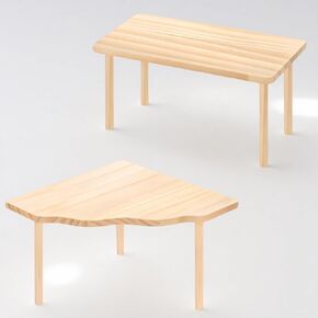 Hamster Platform Set, 2pcs Wooden Modular Playground & Hide in Saudi Arabia
