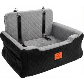 Dog Car Seat for Large/Medium Dogs Up to 55 lbs, Car Dog Bed 2 Small Dogs in Kuwait