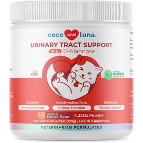 Cranberry Supplement for Cat UTI Treatment & Bladder Support with D-Mannose in Kuwait