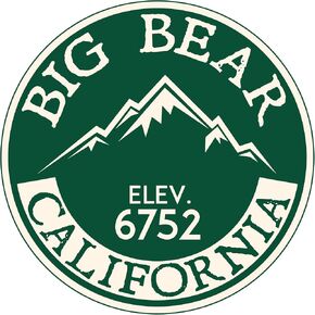 Big Bear California Lake Sticker Decal Stickers CA (3") in Saudi Arabia