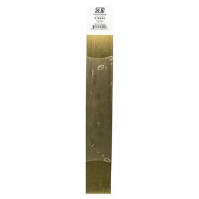 K & S Precision Metals 8244 Brass Strip, 0.032" Thick x 2" Wide x 12" Long, 1 Piece, Made in The USA in Saudi Arabia