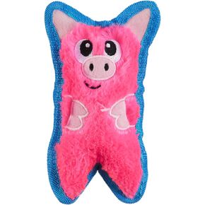 Outward Hound Durablez Minis Tough Chew Plush Squeaky Dog Toy, Pig, 6.8" in Saudi Arabia