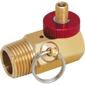Performance Tool W10056 Air Tank Manifold with Fill Port, Ball Valve, & Relief Bypass, Gold in Saudi Arabia