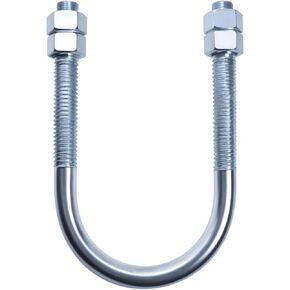 U-Turn - 2 inch Pipe Size U-Bolt with Nuts, 304 Stainless Steel (2-7/16 inch ID) (2 Pieces) in Kuwait