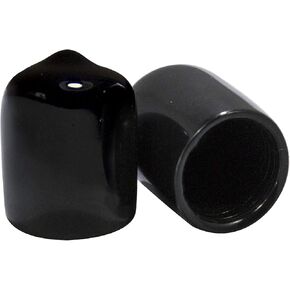 Made in USA Prescott Plastics 1.875" Inch Round Vinyl Plug Insert (4 Pack), Rubber Flexible Tall End Cap for Metal Tubing, Fence, Glide Insert for Pipe Post and Furniture in Saudi Arabia