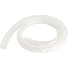 3/4'' ID × 1'' OD - 10 أقدام خرطوم مضفر شفاف من البلاستيك من الفينيل، أنبوب PVC المقوى المرن عالي الضغط لنقل الماء والهواء والزيت، خالٍ من مادة BPA وغير سام in Kuwait
