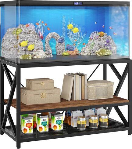 55-75 Gallon Fish Tank Stand with 3-Tier Storage Shelf in Kuwait