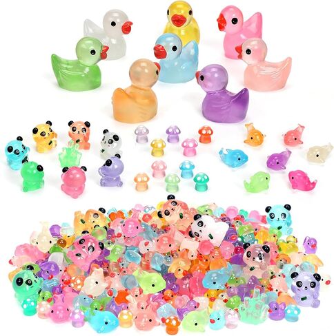 80pcs Mini Resin Animal 80 Styles Tiny Resin Animals for Fairy Garden Decor in Kuwait