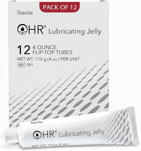 HR Pharmaceuticals Inc 201 Lubricating Jelly Fliptop 4oz/Sterile 12/Bx in Kuwait