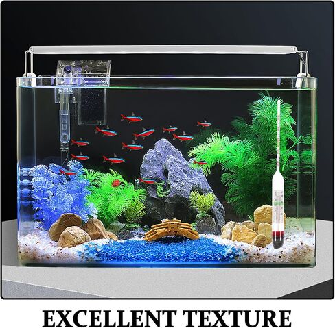 Aquarium Salinity Hydrometer Glass Sea Water Densitometer Floating Design in Kuwait