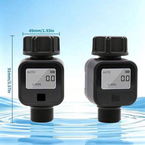 G3 / 4 Digital Water Meter with Hand Tightened Toolless Setup in Kuwait