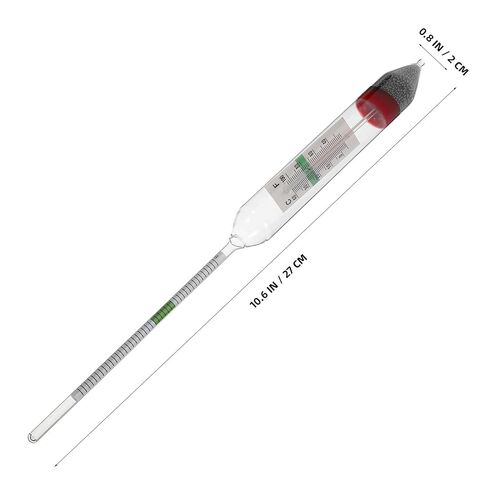 Aquarium Salinity Hydrometer Glass Water Meter for Saltwater Fish Tanks in Kuwait