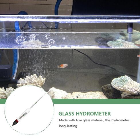 Aquarium Salinity Hydrometer Glass Water Meter for Saltwater Fish Tanks in Kuwait
