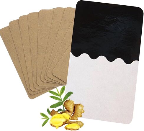 HEALLILY 50PCS Body Ginger Pad Herbal Ginger Patch for Cold Feet, Prolonged Standing or Walking in Kuwait