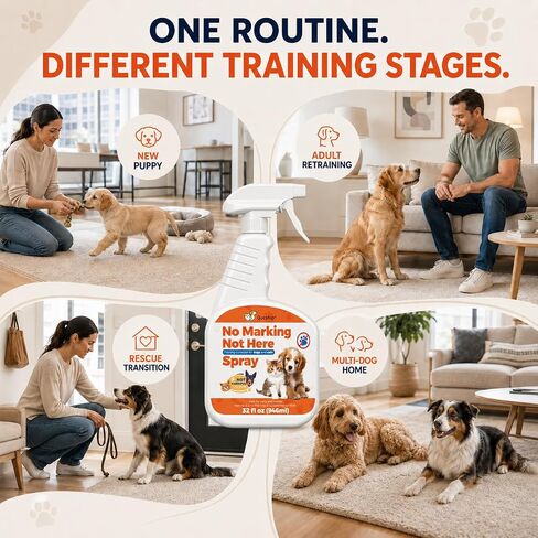 Dog House Training Spray for Repeat Accident Areas, 32 Fl Oz in Saudi Arabia