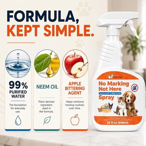 Dog House Training Spray for Repeat Accident Areas, 32 Fl Oz in Saudi Arabia