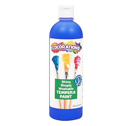 Colorations SSWTRE Simply Shiny Washable Tempera, Red - 16 oz. in Saudi Arabia