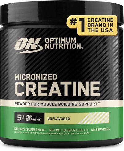 Optimum Nutrition Micronized Creatine Powder, Unflavored, 10.6 oz (300 g) in Kuwait