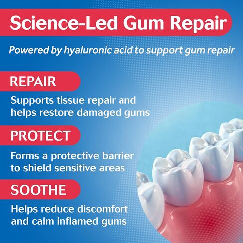Gengigel Hyaluronic Acid Oral Gel 20ml in Kuwait