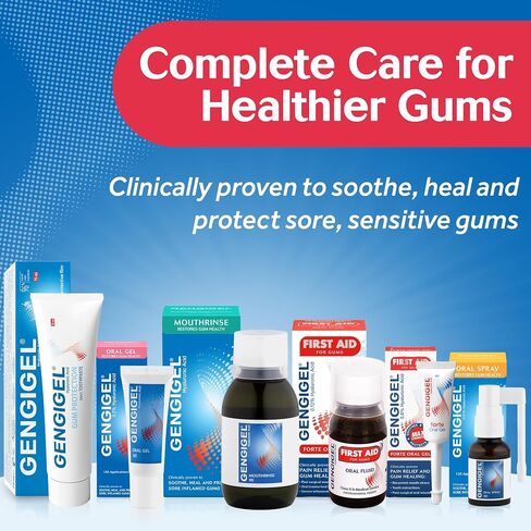 Gengigel Hyaluronic Acid Oral Gel 20ml in Kuwait