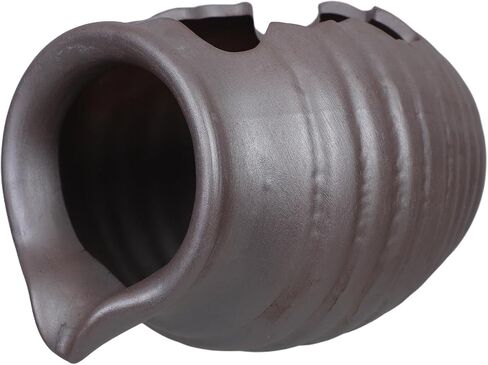 Ceramic Waterfall Jar Tabletop Fountain with U-Shaped Spout for Aquariums in Kuwait