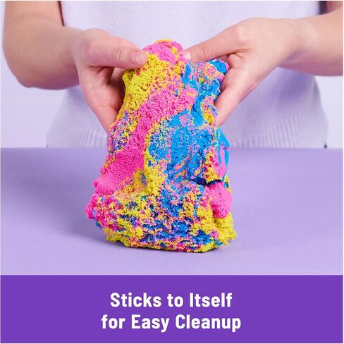 Kinetic Sand Squish N' Create Set, Moldable Play Sand Sensory Toys, Ages 3+ in Kuwait