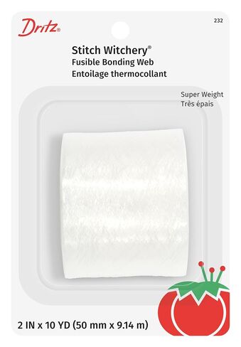 Dritz Stitch Witchery Fusible Bonding Web, 2 Inch x 10 Yards in Kuwait