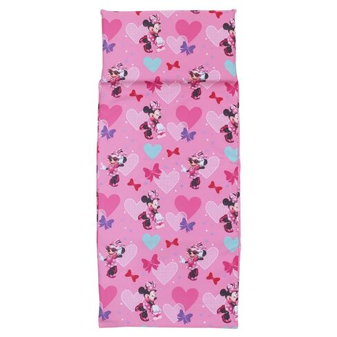 Everything Kids Disney Minnie Mouse Preschool Nap Mat Sheet, Pink in Kuwait