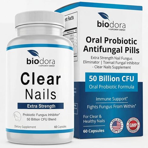 Clear Nails - Extra Strength - Probiotic Fungus Inhibitor - 50 Billion CFU in Saudi Arabia