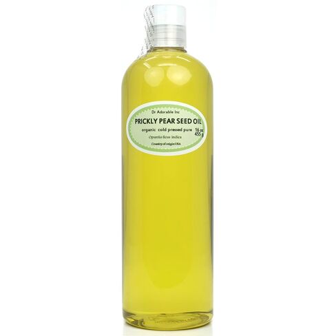 Dr Adorable - 4 oz - Prickly Pear Seed Oil - 100% Pure Natural Organic Cold Pressed in Kuwait