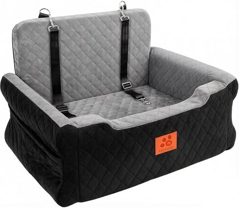 Dog Car Seat for Large/Medium Dogs Up to 55 lbs, Car Dog Bed 2 Small Dogs in Kuwait