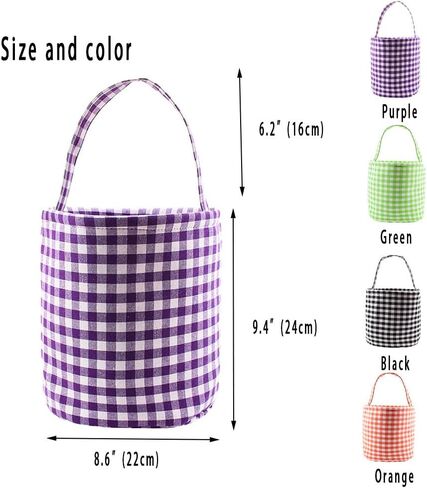 Personalized Halloween Candy Bag with Embroidered Name Custom Trick or Treat Bucket for Kids Reusable Fabric Halloween Basket Cute for Boys Girls Halloween Party Supplies in Kuwait