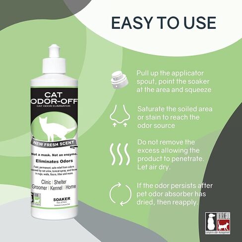 Odorcide Cat Odor-Off Spray, Fresh Scent Fragrance, 16 oz in Kuwait