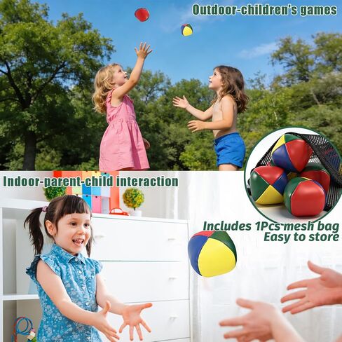 ddseexhe12 Pcs 2" Juggling Balls for Beginners,Four Sided Leather Matching in Saudi Arabia
