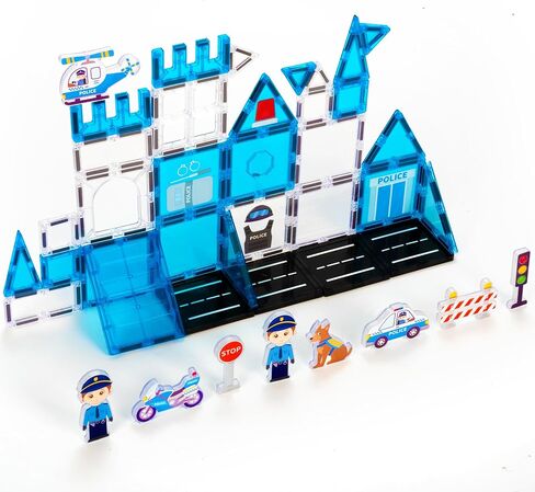 cossy Magnetic Tiles, Space Toys for Ages 3-8, Magnetic Building Toys in Kuwait