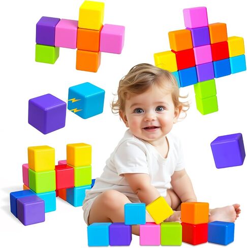 Pairez Toys Magnetic Blocks, Large Magnetic Building Blocks for Toddlers in Saudi Arabia
