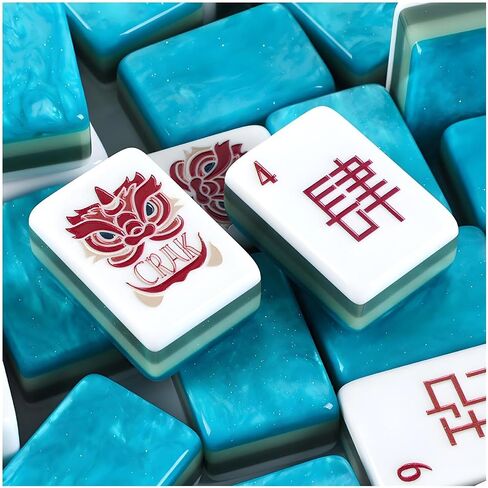 Premium Acrylic American Mahjong Sets 4-Layer Complete Mahjong Tiles Set in Kuwait