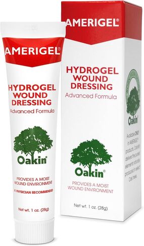 AMERIGEL Hydrogel Wound Dressing (1 oz.) - Provides Moisture-Rich Healing Environment for Dry Wounds in Kuwait