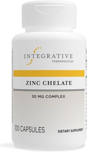 Integrative Therapeutics - Zinc Chelate Zinc Supplement, Immune Support*, High Absorption, 100 Capsules in Kuwait