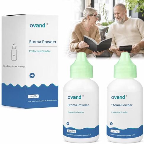 Stoma Powder，Protects Skin Keep Dry Ostomy Powder (2 Bottles) in Kuwait