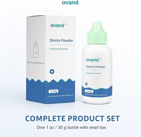Stoma Powder，Protects Skin Keep Dry Ostomy Powder (2 Bottles) in Kuwait