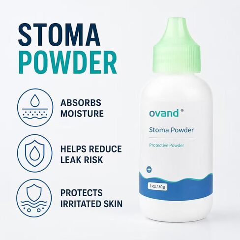 Stoma Powder，Protects Skin Keep Dry Ostomy Powder (2 Bottles) in Kuwait