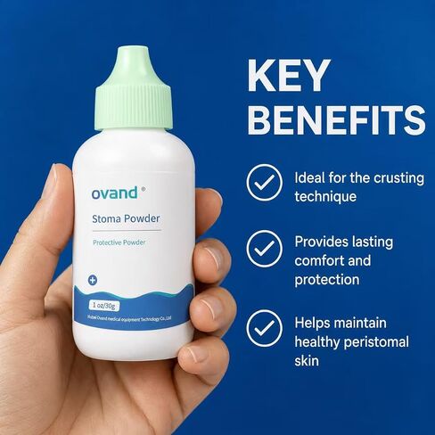 Stoma Powder，Protects Skin Keep Dry Ostomy Powder (2 Bottles) in Kuwait