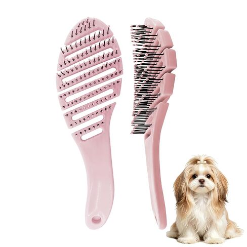 Small Dog Grooming Brush (Light Green) in Kuwait