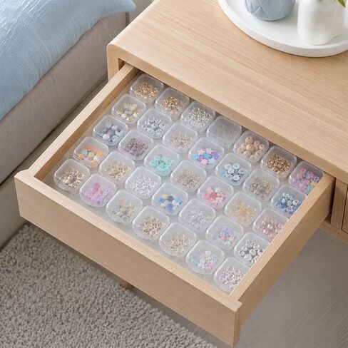 6 PCS Plastic Clear Ear Plug Case, 1.8cm Mini Thicken Earplug Holder Case in Kuwait